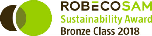 RobecoSAM Sustainability award as Bronze Class